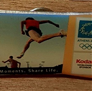Αναμνηστικές καρφίτσες Ολυμπιακών Αγώνων Αθήνα 2004 KODAK FILM