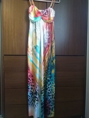 Matis x.clusive dress colorful used size M