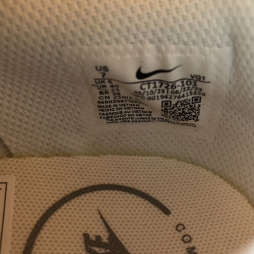 Nike Court Vintage Premium sneakers new, size 40, white