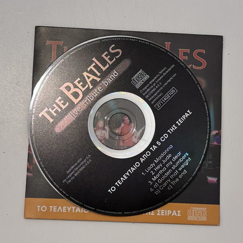The Beatles Live Tribute Band CD, Legend Record
