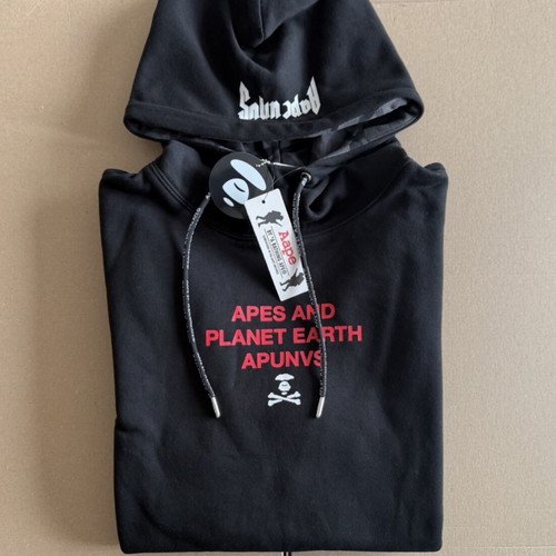 Aape By A Bathing Ape Hoodie new men's black, size M