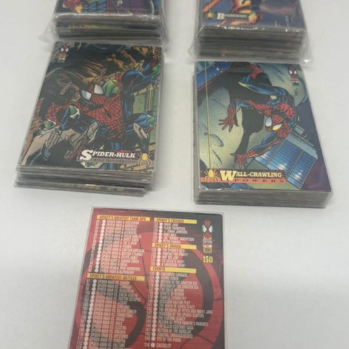 The Amazing Spider-Man Fleer 1994 card collection like new