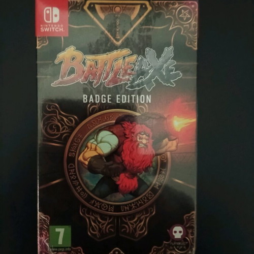 Battleaxe Badge Edition Nintendo Switch new