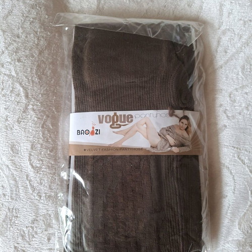 Tights brown opaque new unworn