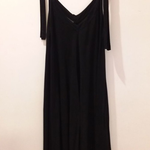 Attrattivo black dress-pants one size like new, versatile
