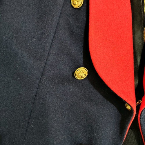 Military uniform authentic old used with medals