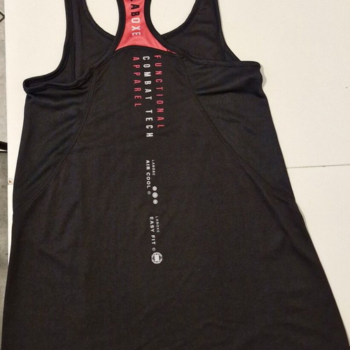 Leone sports shirt like new, size S, black pink
