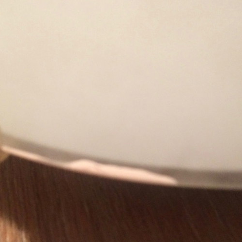 2 x CEILING LIGHTS/25cm - WHITE