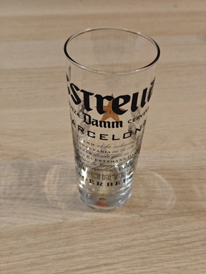 Estrella Damm Beer Glass 1 Pint New