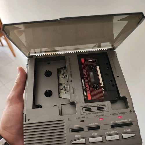 General cassette recorder used, cassette does not play