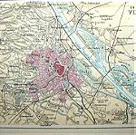  Bartholomew 1860 Χάρτες Παρισίου και Βιέννης