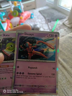 Pokemon Deoxys (PAR 074) like new Holo Rare