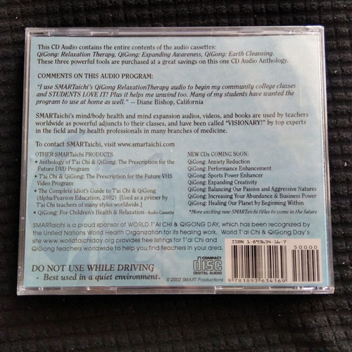 QiGong Relaxation Therapy & Mind Expansion CD new