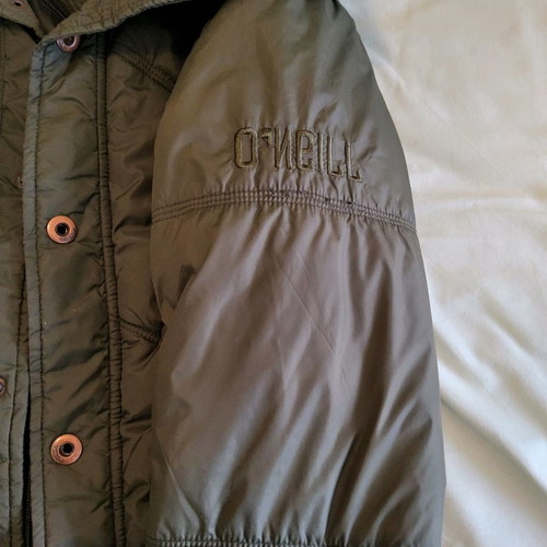 O'Neill women's jacket used, size S-M, green