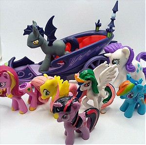 11 mini Φιγούρες My Little Pony Hasbro πακέτο