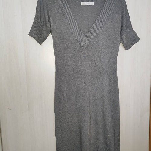 zara grey shirt dress Zara SHIRT DRESS-Gray green-4437/254-lyocell-size M