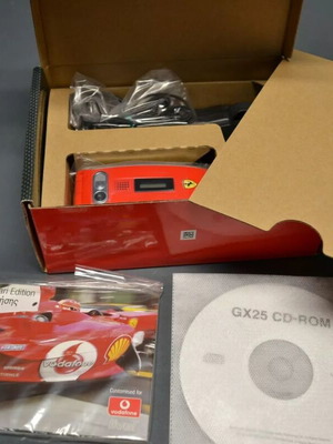 Sharp GX-25 Ferrari edition vintage mobile phone new red