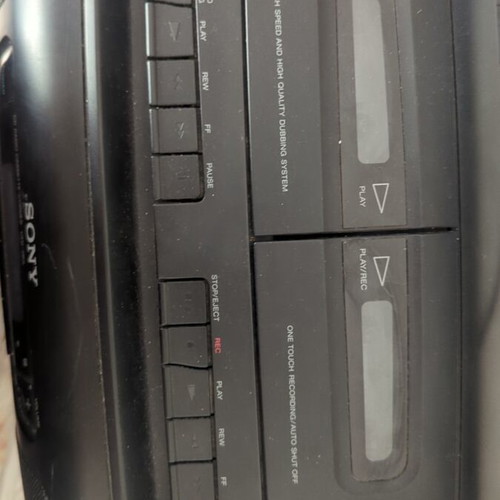 Sony CFD-380L CD ραδιόφωνο κασετόφωνο μεταχειρισμένο, Megabass
