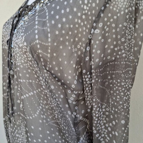 Tunics Sugah by Skondras XL like new, grey with beads
