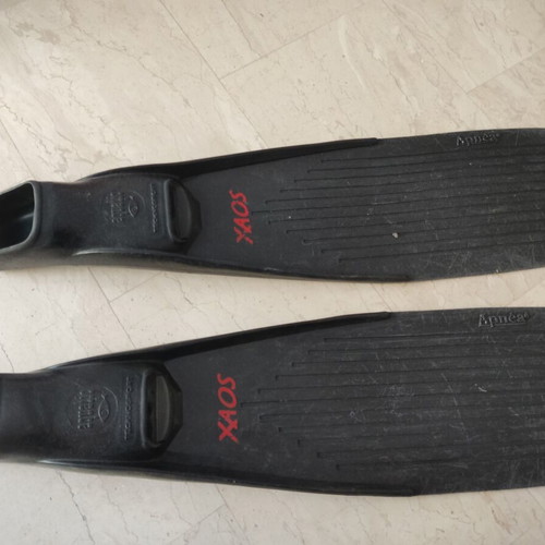 Apnea Xaos Fins used, size 43-45, ideal for spearfishing