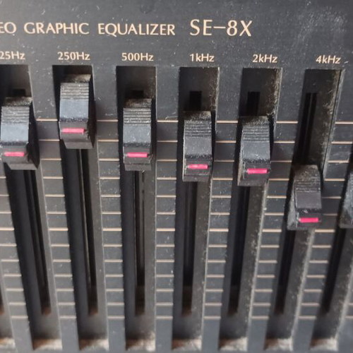 Sansui SE-8X Vintage Stereo Graphic Equalizer used