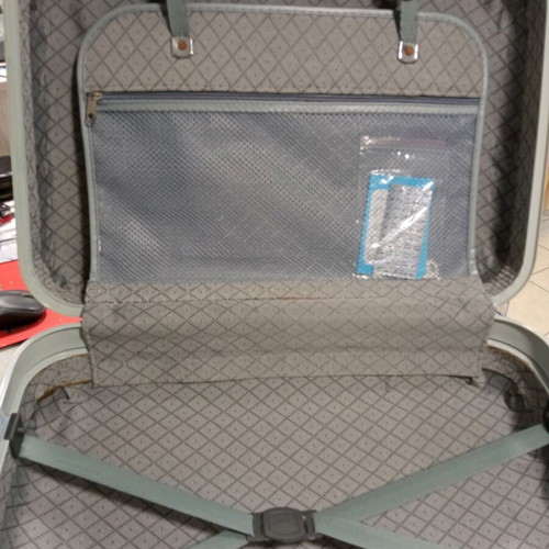 Suitcase used small made of hard PVC material
