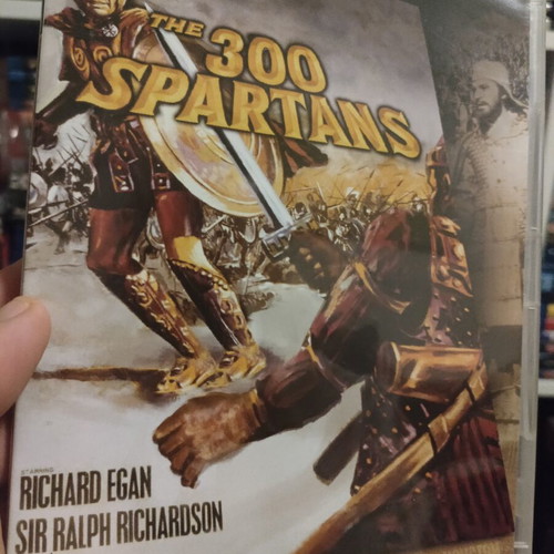 300 Spartans DVD like new, Greek subtitles, action adventure historical