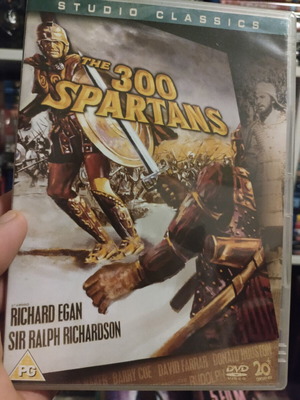 300 Spartans DVD like new, Greek subtitles, action adventure historical