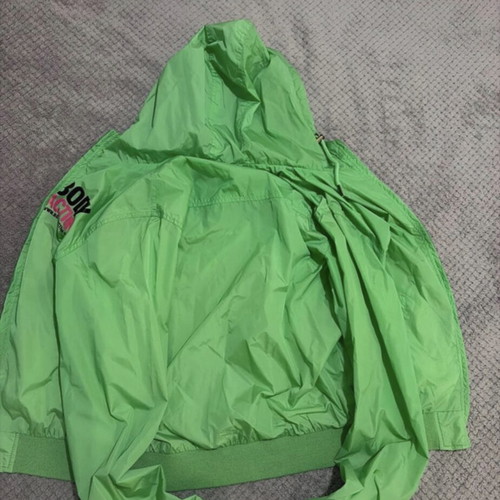 Body Action windbreaker jacket used, size M, green, thin