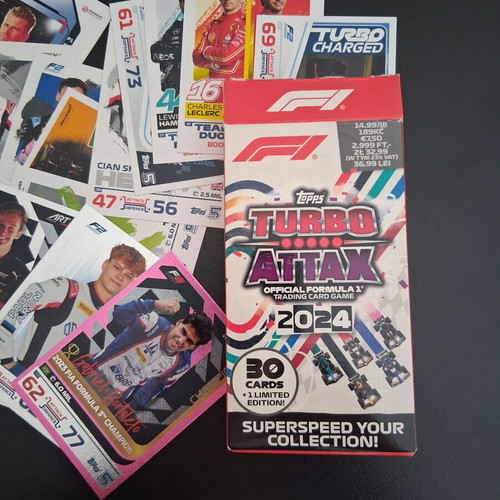 Topps Turbo Attax 2024 F1 cards like new