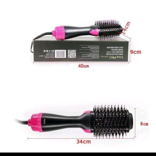 One Step Hot Air Brush hair dryer new