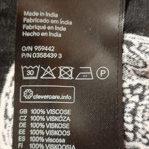 Μπλούζα H&M με τύπωμα κουκουβάγια, σαν καινούργιο, μέγεθος S
