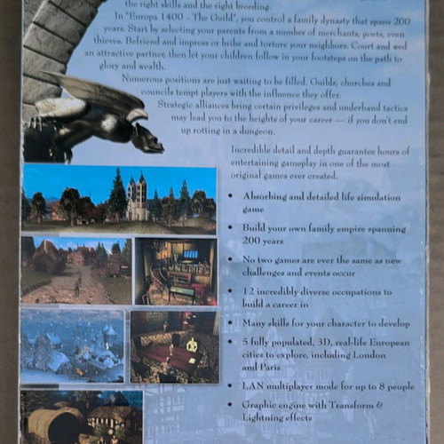 Europa 1400 The Guild (Jowood) PC CD-ROM like new