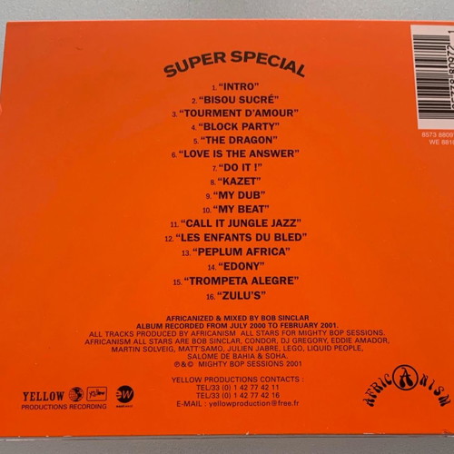 Africanism album used, electronic music