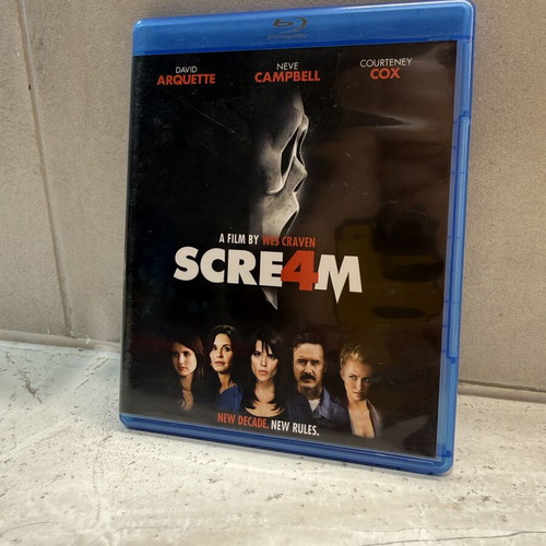 Scream 4 Blu-ray like new, Region A, English subtitles