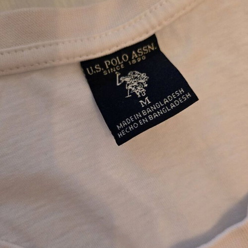 U.S. Polo Assn. men's tshirt medium white like new