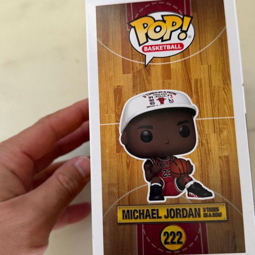 Funko Pop! Basketball Chicago Bulls Michael Jordan 3 Times In A Row 222