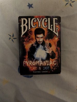 Bicycle Pyromaniac Fire & Ice card deck new limited edition