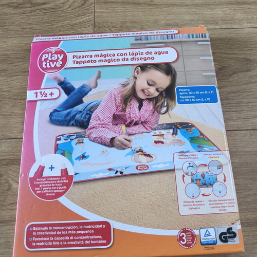 Water Drawing Mat for Ages 1.5+ Like New, Reusable 80x60 cm