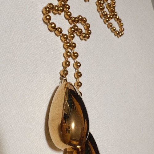 Steel Necklace Long Tie Style New