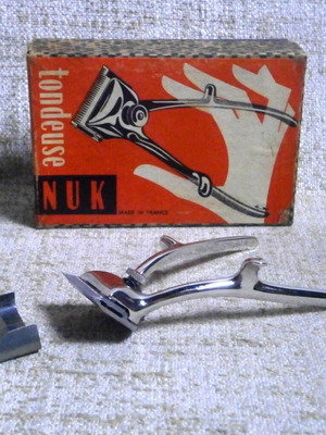 NUK Hand Hair Clipper No 43 New Made in France 60s