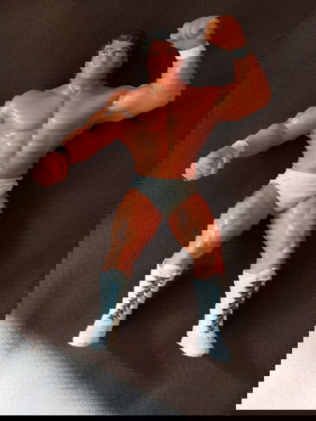 Galoob WCW Tom Zenk Z-Man 4.5" wrestling 1990