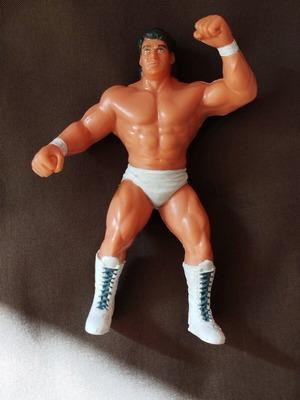 Galoob WCW Tom Zenk Z-Man φιγούρα wrestling μεταχειρισμένη 4.5" 1990