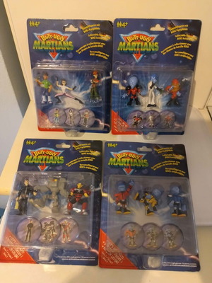Butt Ugly Martians complete collection with 12 figures new