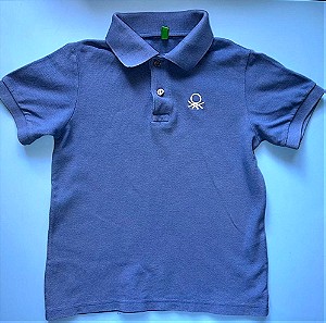 Μπλουζάκι Benetton για αγόρι 6-7 χρόνων.