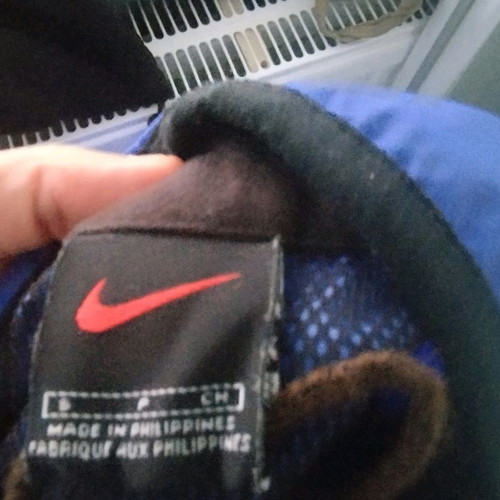 Nike windbreaker used, blue, size S