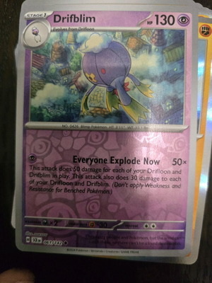 Drifblim Pokémon card new