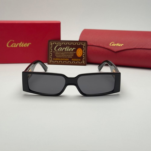 Cartier Panther Edition rectangular sunglasses new, black and white