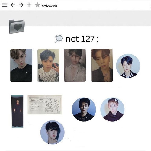 NCT 127 photocards new, set