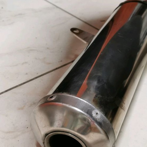 Handmade Protect exhaust used, minimally used for moped